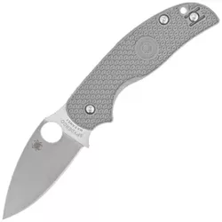 Spyderco Sage 5 Grey FRN, Satin Maxamet by Sal Glesser (C123PGY)