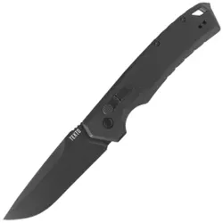 Tekto A3 Delta D/P Automatic Knife Black G10, Black D2