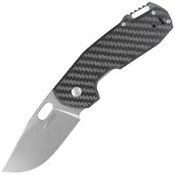 Viper Odino Black Carbon Fiber, Stonewashed N690 by Jesper Voxnæs Knife (V5918FC)