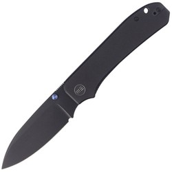 WE Knife Big Banter Black G10, Black Stonewashed CPM 20CV by Ben Petersen (WE21045-1)