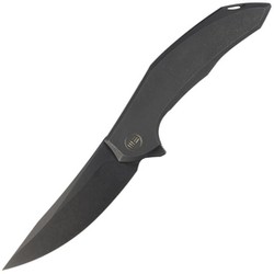 WE Knife Merata LE No 141/205 Black Titanium, Black Stonewashed CPM 20CV by Anton Tkachenko knife (WE22008A-1)