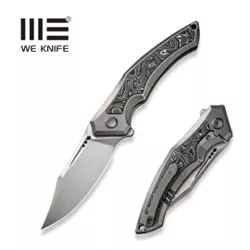 WE Knife Orpheus LE No ???/155 Gray Titanium / Aluminium Foil / CF, Hand Rubbed Satin CPM 20CV (WE23009-2)