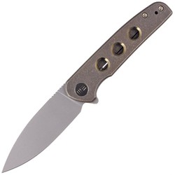 WE Knife Shakan LE No 172/210 Bronze Titanium, Gray Stonewashed CPM 20CV (WE20052B-2)