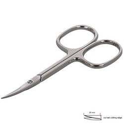 YES Solingen 90mm Nickel-plated Cuticle Scissors (95087)