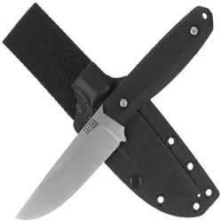 Za-Pas BE² Knife Black G10, Satin 1.4116S (BE2-SAT-G10-BL)