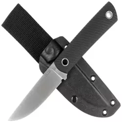 Za-Pas Knife EC95 Black G10, Satin D2 (EC95-G10-BL)