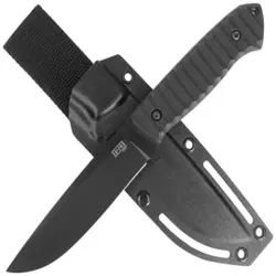 Za-Pas Ultra Outdoor Black Toxic G10, Black Cerakote NMV Knife