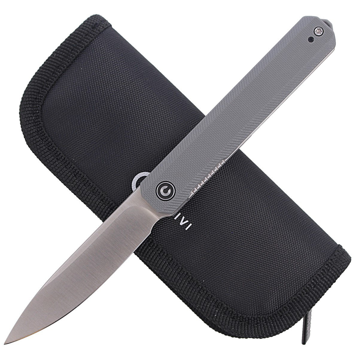 CIVIVI Knife Exarch Gray G10, Satin Finish (C2003A) KNIVES