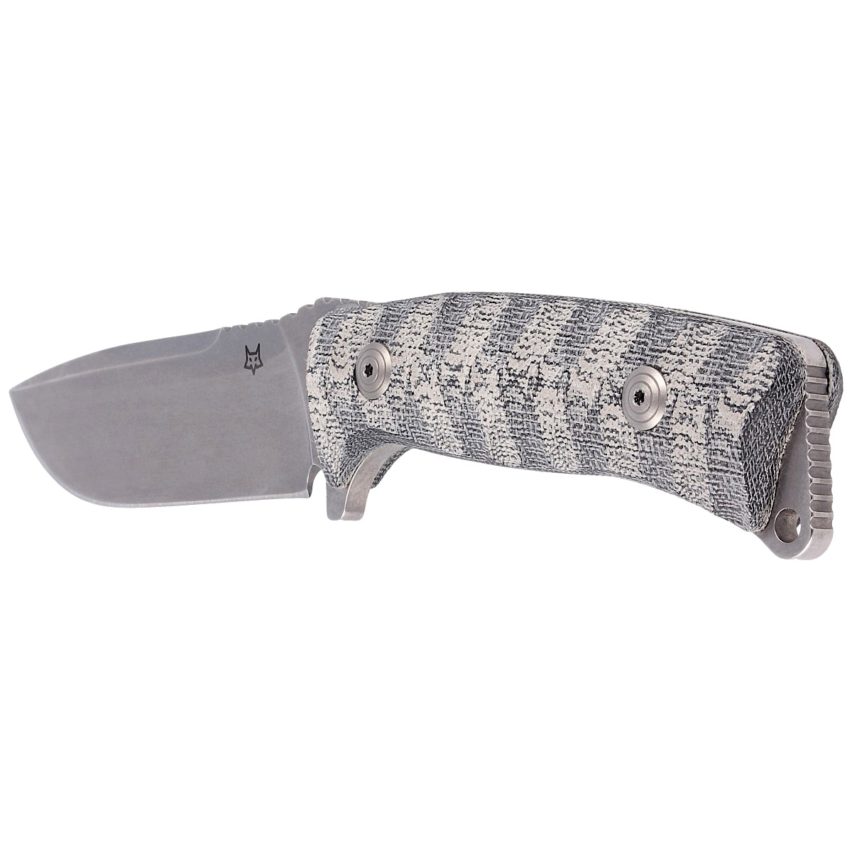 FOX Pro Hunter Black Micarta, Stone Washed (FX-131 MBSW) | KNIVES,  SHARPENERS, TOOLS \ Knives by application \ Hunting knives KNIVES,  SHARPENERS, TOOLS \ Knives by brand \ Fox Knives KNIVES, SHARPENERS,