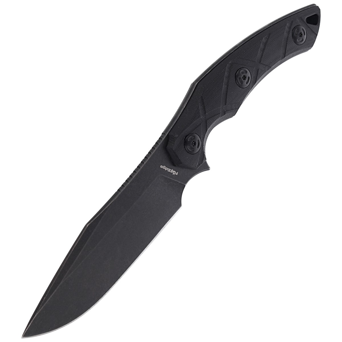 FoxEdge Lycosa 2 Black G10, Black Stonewashed (FE-020) | KNIVES