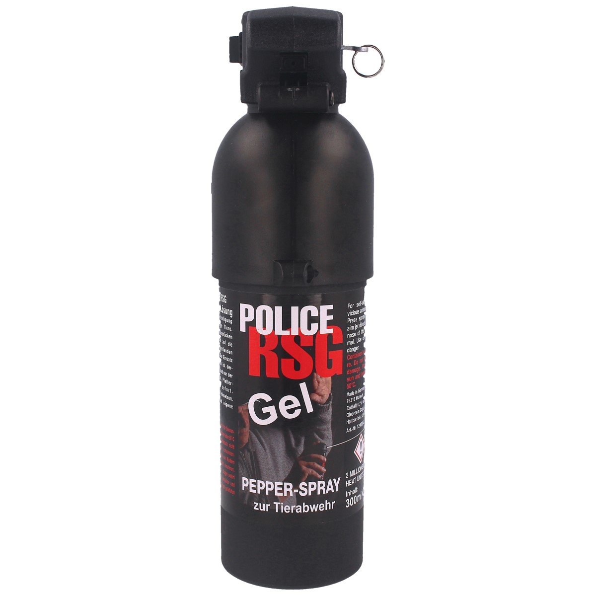 KKS Pepper Spray VESK RSG Police 400ml, Stream (12400-G)