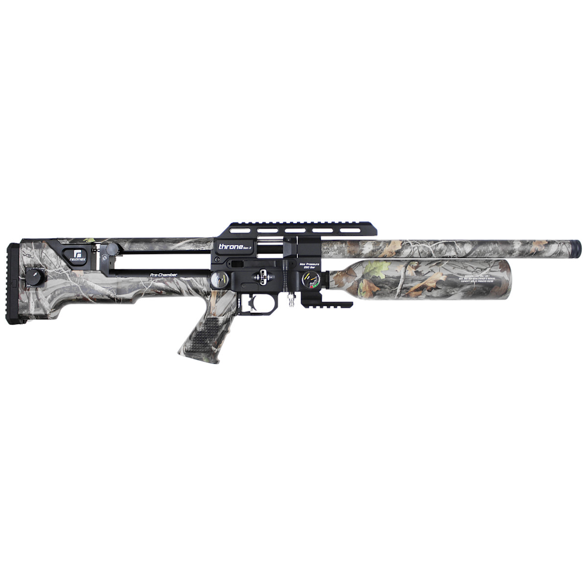 Reximex Throne Gen 2 G1 Camo Pcp Air Rifle 5 5 Mm 22 Airguns