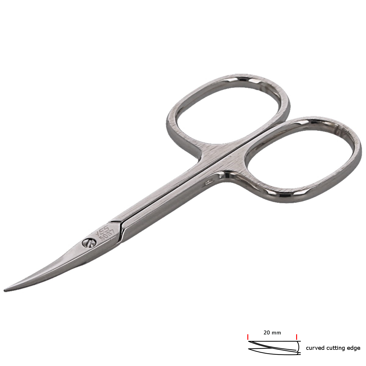 Solingen Gösol Manicure scissors curved 9 cm 7063 - VMD parfumerie