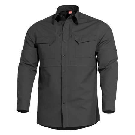 Pentagon Plato LS Tactical Shirt, Black (K02019-01)