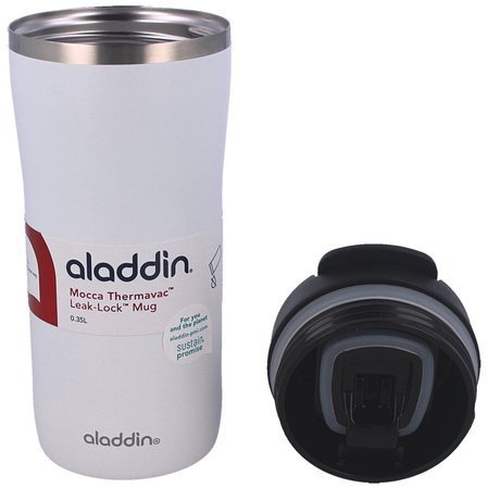  Thermal mug Aladdin Mocca Leak-Lock 0.35L Snowflake White (10-09363-006)