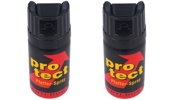 2x KKS ProTect Pepper Gas Set 40ml, Cone (2x01440-C)