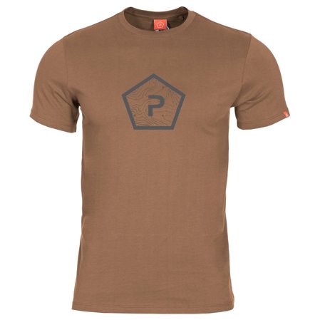 Ageron Pentagon Shape T-shirt, Coyote (K09012-PS-03)
