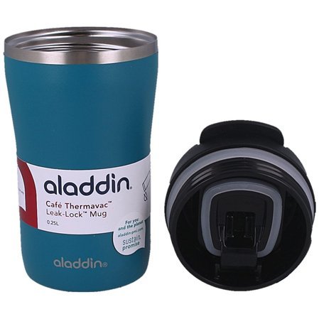 Aladdin Cafe Leak-Lock Thermal Mug 0.25L Aqua Blue (10-09314-004)