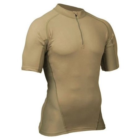 BlackHawk Engineered Fit 1/4-Zip Mock Neck Coyote Tan (84BS02CT)