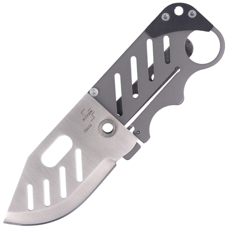 Böker Plus Credit Card Knife Titanium / G10, Satin 440C by John Kubasek (01BO010)