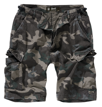 Brandit BDU RipStop Shorts, Dark Camo (2019.4)