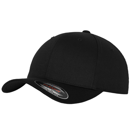 Brandit Flexfit Wooly Combed cap, Black (7049.196)