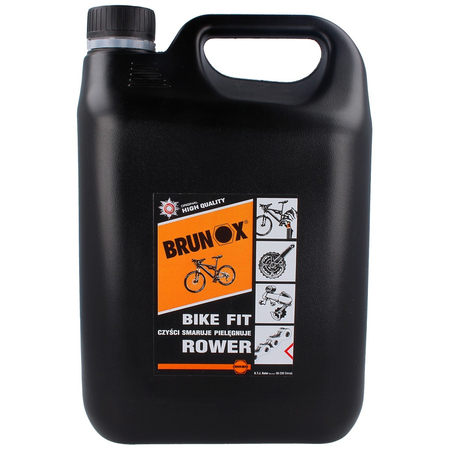 Brunox Bike Fit 5 liters, chain cleaning lubricant