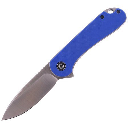 CIVIVI Knife Elementum Flipper Blue G10, Satin Blade (C907F)