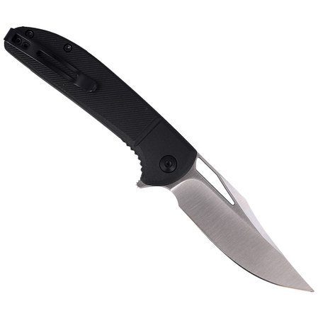 CIVIVI Knife Ortis Flipper Black FRN, Satin Finish (C2013B)