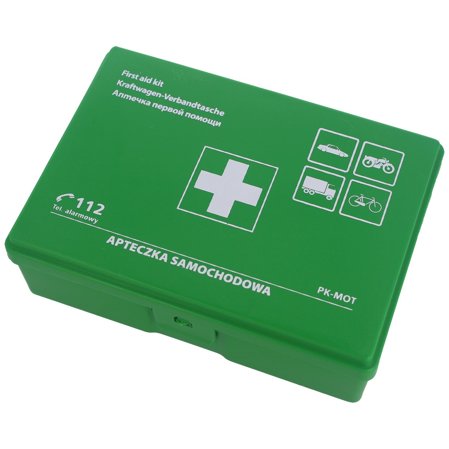 Car first aid kit PK-MOT Green (AS6 GREEN)
