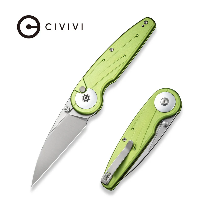 Civivi Knife Starflare Lime Green Aluminum, Satin Nitro-V (C23052-3)