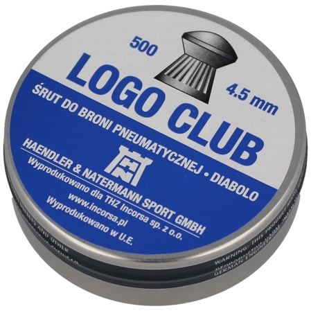 Diabolo H&N Logo Club cal 4.5mm 500psc (93114500005/LC)