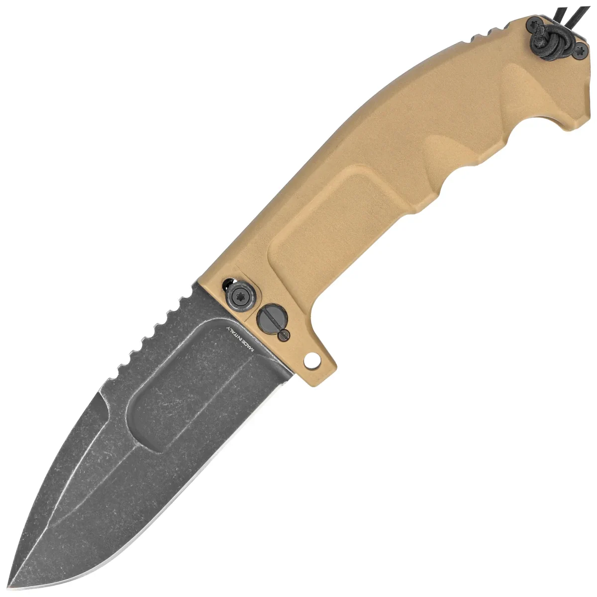 Extrema Ratio RAO II Expeditions Desert Aluminum Folding Knife, Dark Stone N690 (04.1000.0136/EXP)