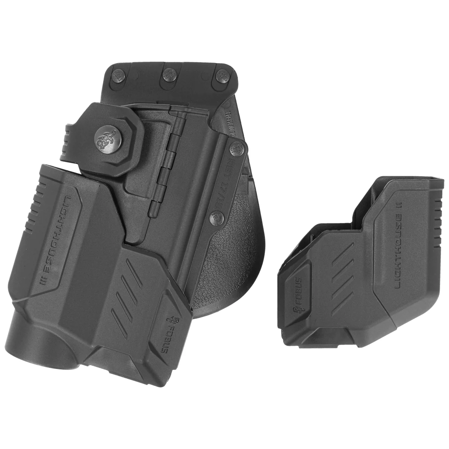 Fobus RBT17 Holster for Glock 17, 22, 31 + Two Covers for Flashlight or Laser