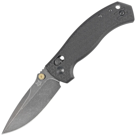 Fox Anzu Black G10, Black PVD MagnaCut by Les George Knife (FX-560 G10B)