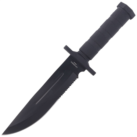 Herbertz Solingen Bowie, Black Coated survival knife (109118)