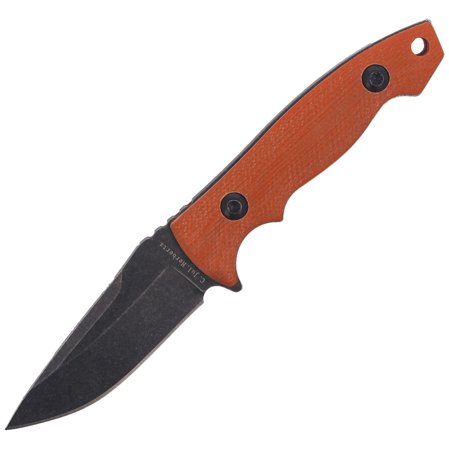 Herbertz Solingen Neck Knife Orange G10, Stonewashed (579405)