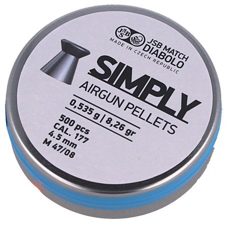 JSB Diabolo Simply pellets 4.5mm, 0.535g (001246-500)