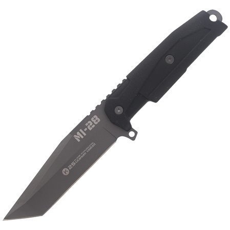 K25 MI-28 Black Rubber, Titanium Coated knife (32391)