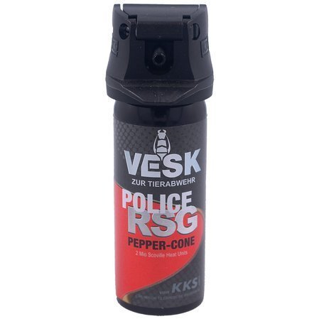 KKS VESK RSG Police 2mln SHU Pepper Spray, Cone 50 ml (12050-C)