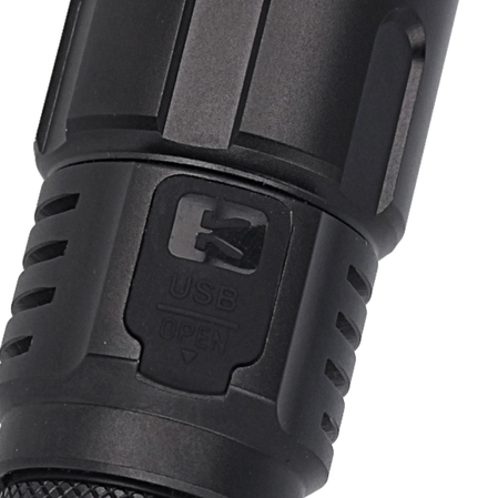 Klarus Extraordinarily Compact and Powerful Rechargeable Tactical Flashlight Black XT Series (XT11S)