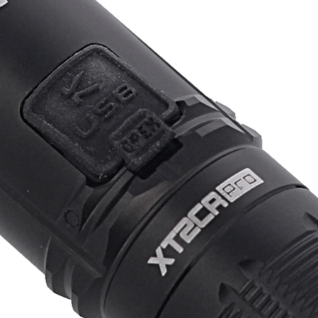 Klarus Fully Upgraded Compact Tactical Flashlight Black XT Series (XT2CR PRO)