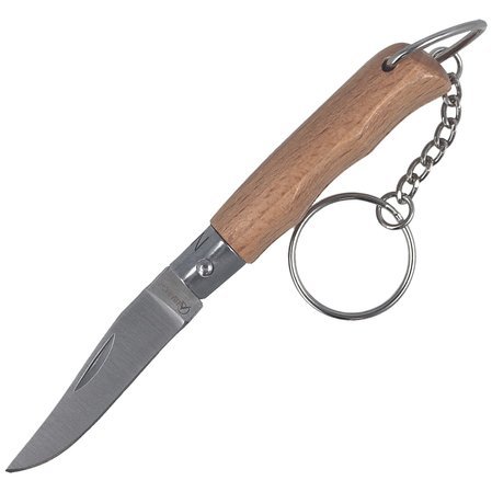 Knife keychain Martinez Albainox No 4, Natural Wood (18528-NW)