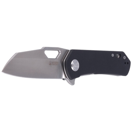 Kubey Knife Black G10, Satin D2 (KU332A)