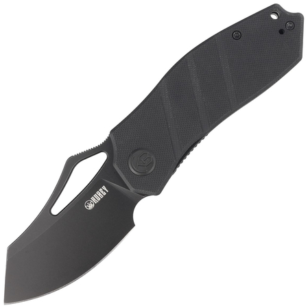 Kubey Knife Ceyx Black G10, Black Stonewashed D2 (KU335D)