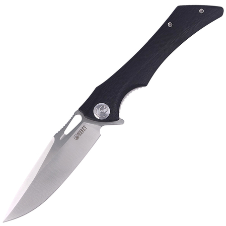 Kubey Knife Raven Black G10, Satin AUS-10 by Jelly Jerry (KB245A)
