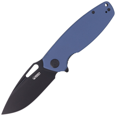 Kubey Knife Tityus Blue G10, Dark Stonewashed D2 (KU322F)