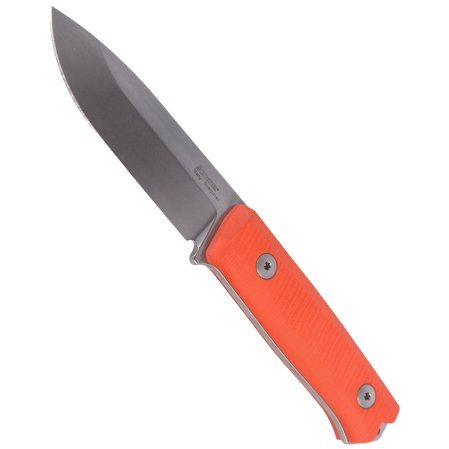 LionSteel Bushcraft G10 Orange / Fixed Blade (B40 GOR)