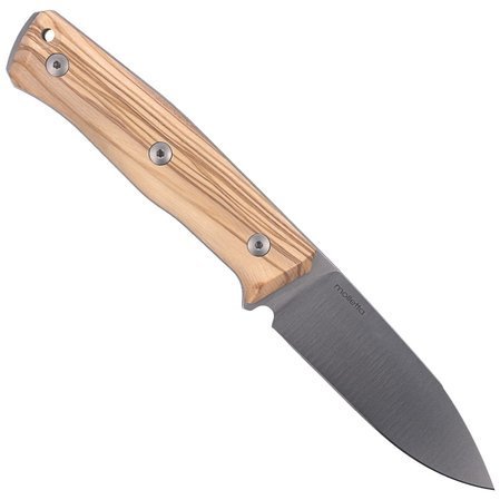 LionSteel Bushcraft Olive Wood / Satin Blade (B35 UL)