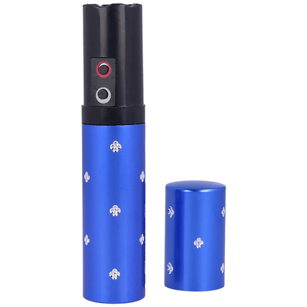 Lipstick Paralyseur 2 million volt stun gun with flashlight, Blue (1202-BL)